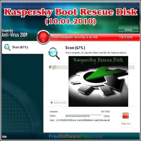 how to use kaspersky rescue disk 2018